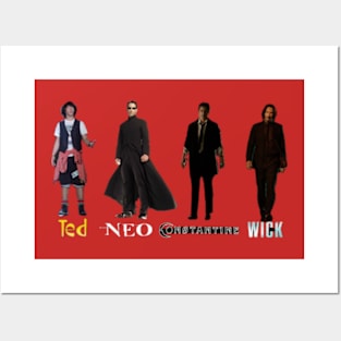 The Icon: Keanu Posters and Art